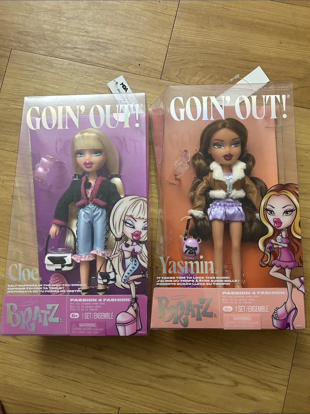 Bratz Goin' Out! Dolls - Cloe & Yasmin - new in boxes